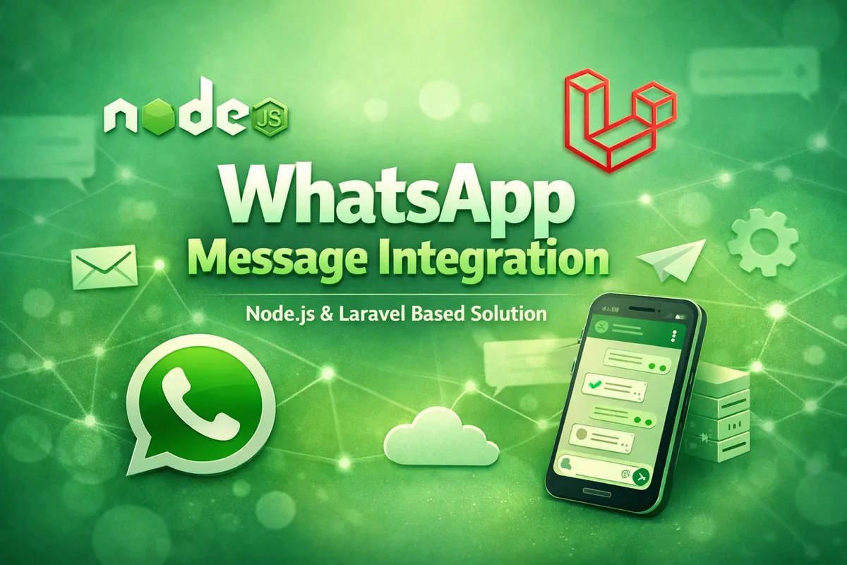 Screenshot of WhatsApp Message Integration